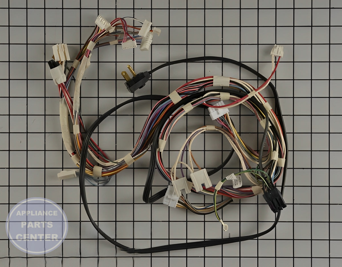 WHIRLPOOL REFRIGERATOR WIRE HARNESS W11396386 - Main view showing high-quality wire for WPL models