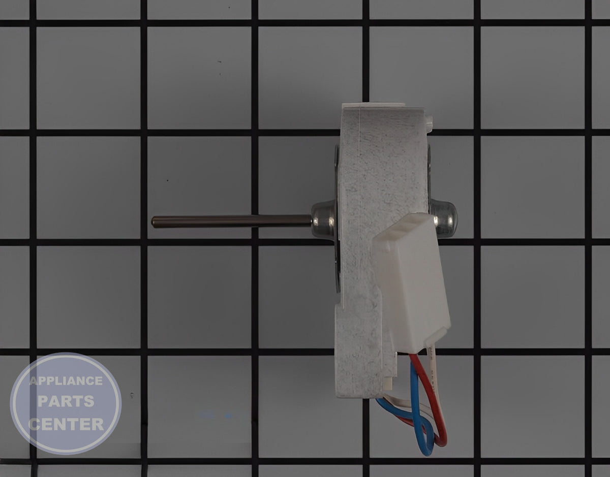 WHIRLPOOL Refrigerator Evaporator Motor W11396715 - Installation in specific model showing mounting points