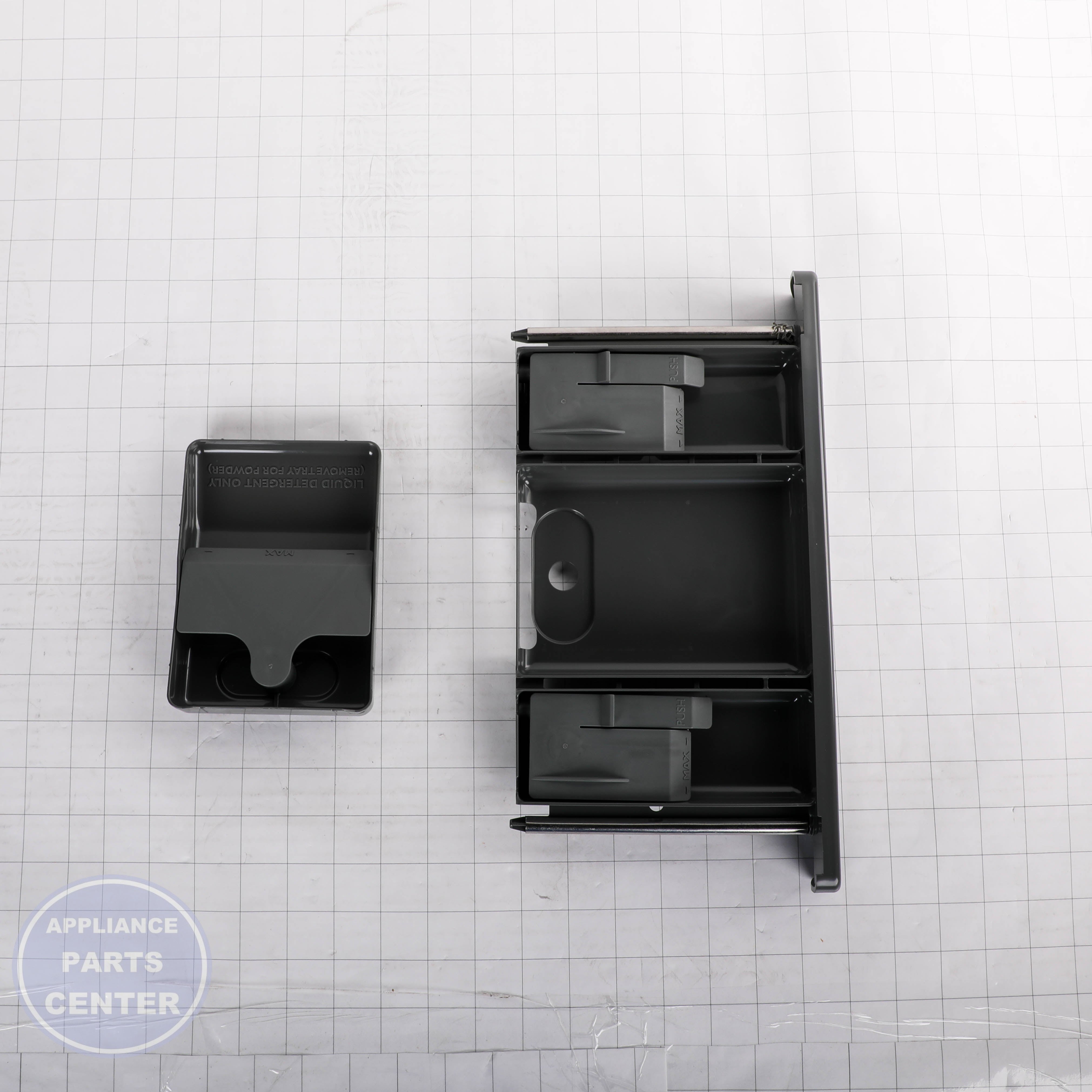 WPL DRAWER W11397976 - Installation in W10601873 showing mounting points