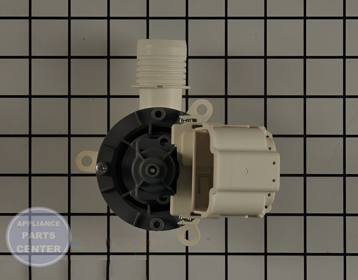 WHIRLPOOL WATER PUMP W11399437 - Side view with 10 GPM flow rate