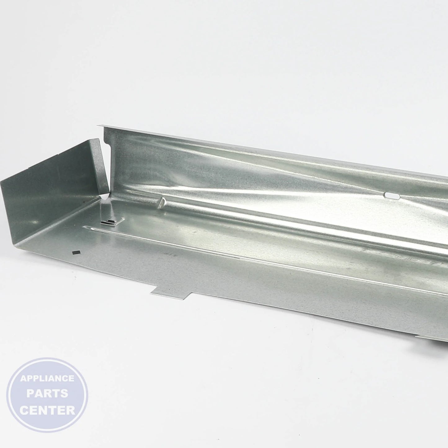 WPL TRAY-DRIP W11408656 - Installation in designated model showing mounting points