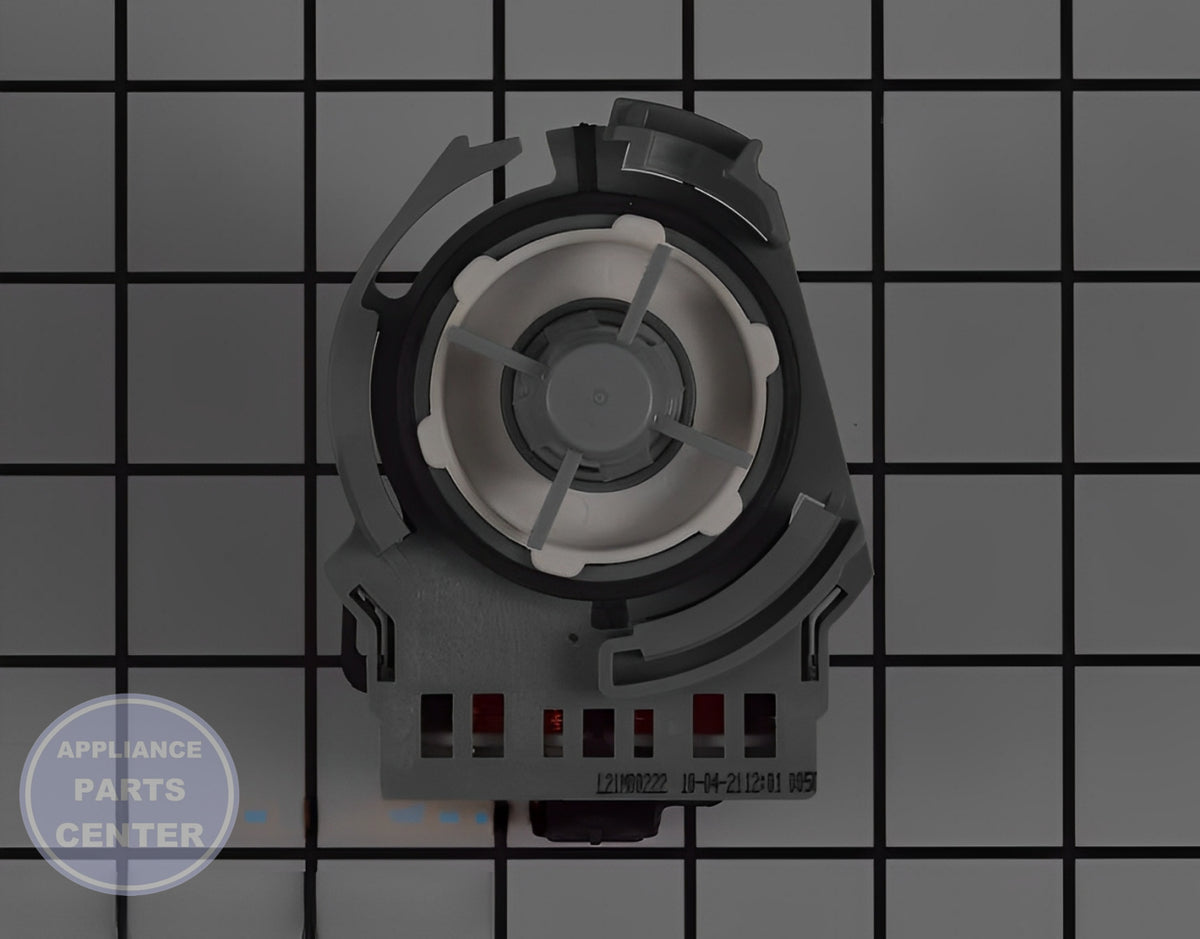 WHIRLPOOL DRAIN PUMP W11412291 - Detailed view of high-quality technical details