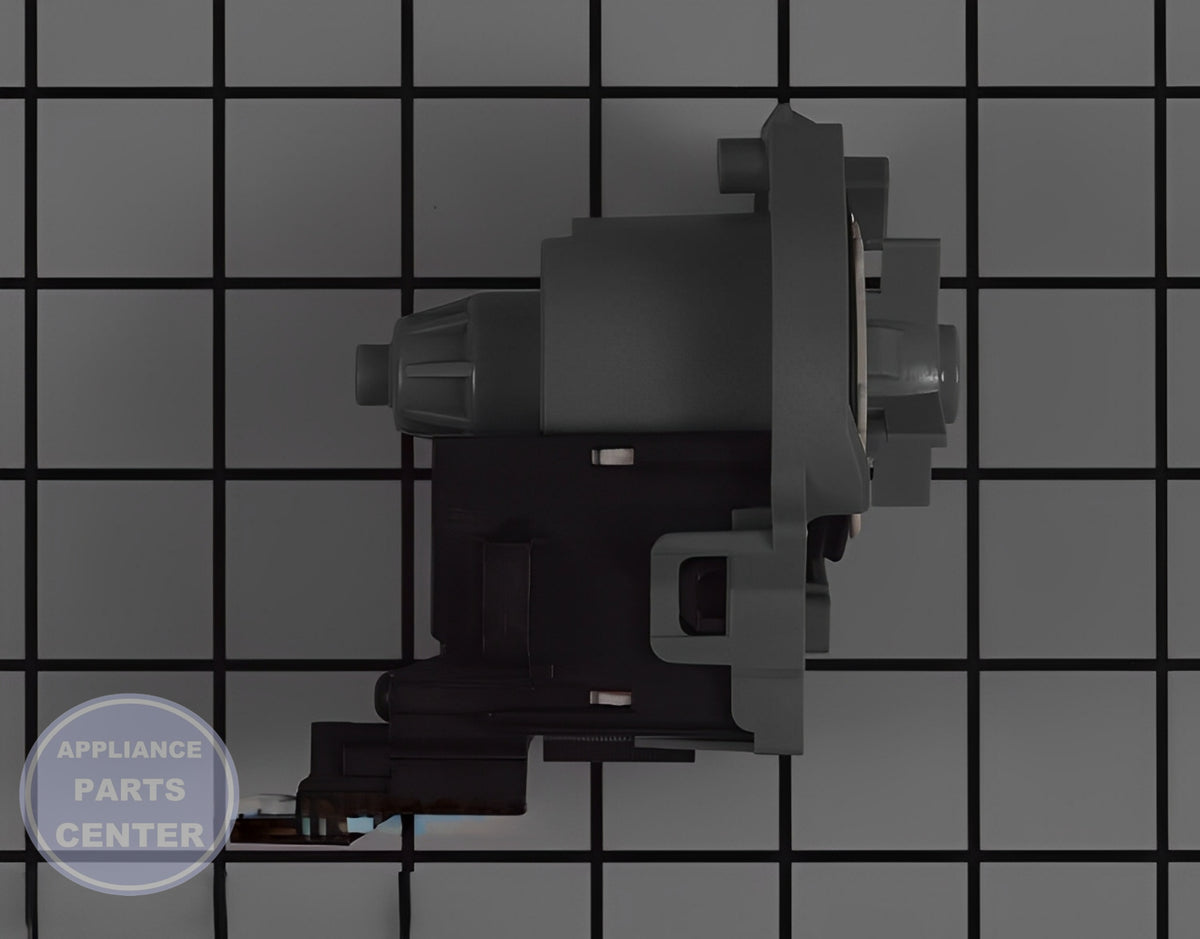WHIRLPOOL DRAIN PUMP W11412291 - Installation in WPL Dishwasher showing key mounting points