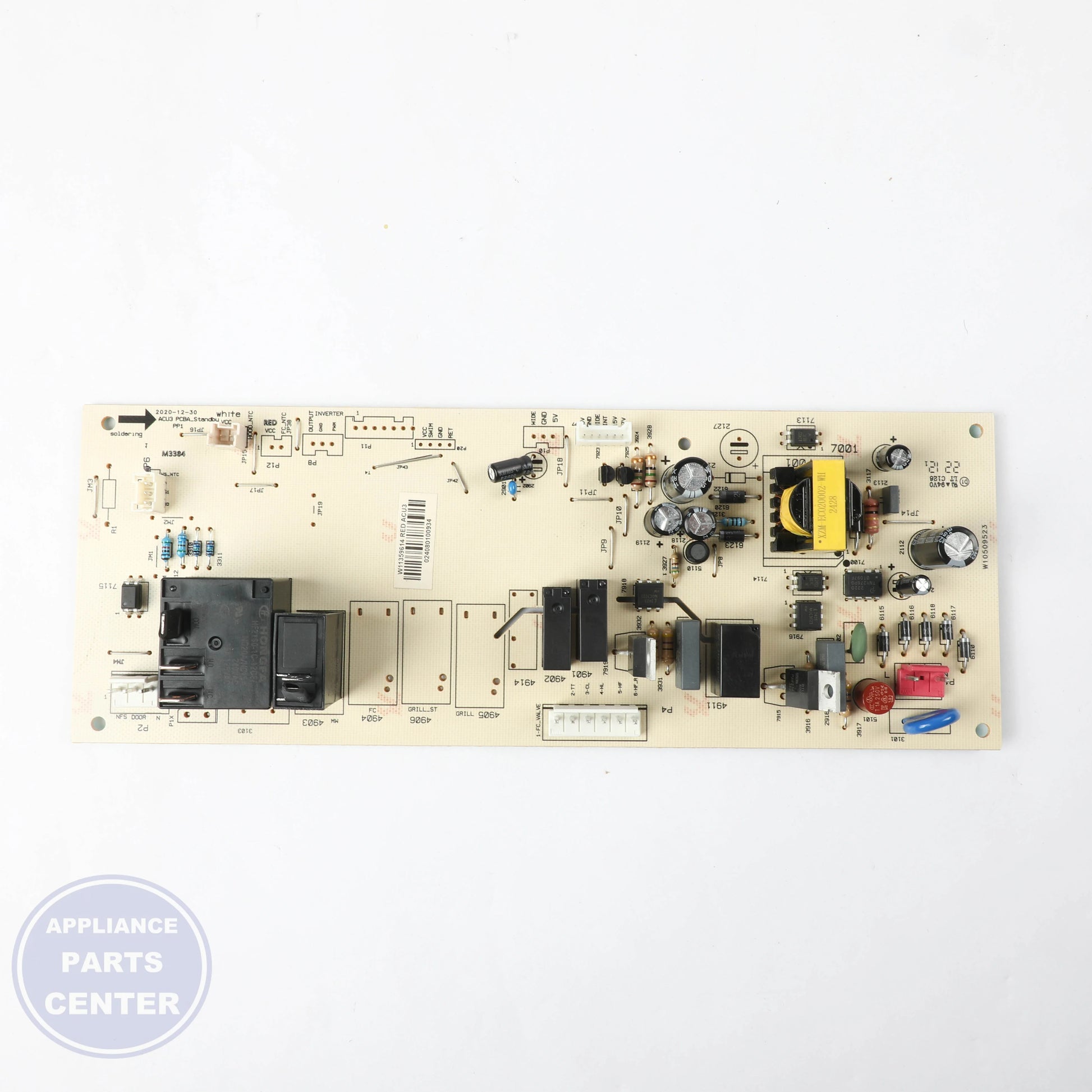 CNTRL-ELEC W11413131 - Side view with exact specifications