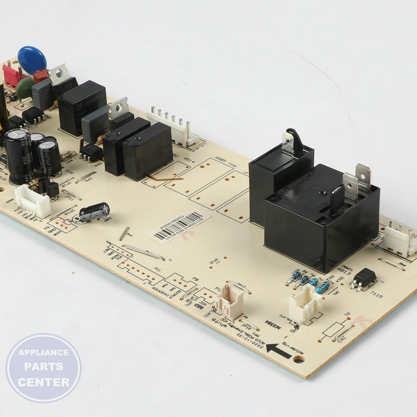 Whirlpool CNTRL-ELEC W11413131 - Installation in specific model highlighting key mounting points
