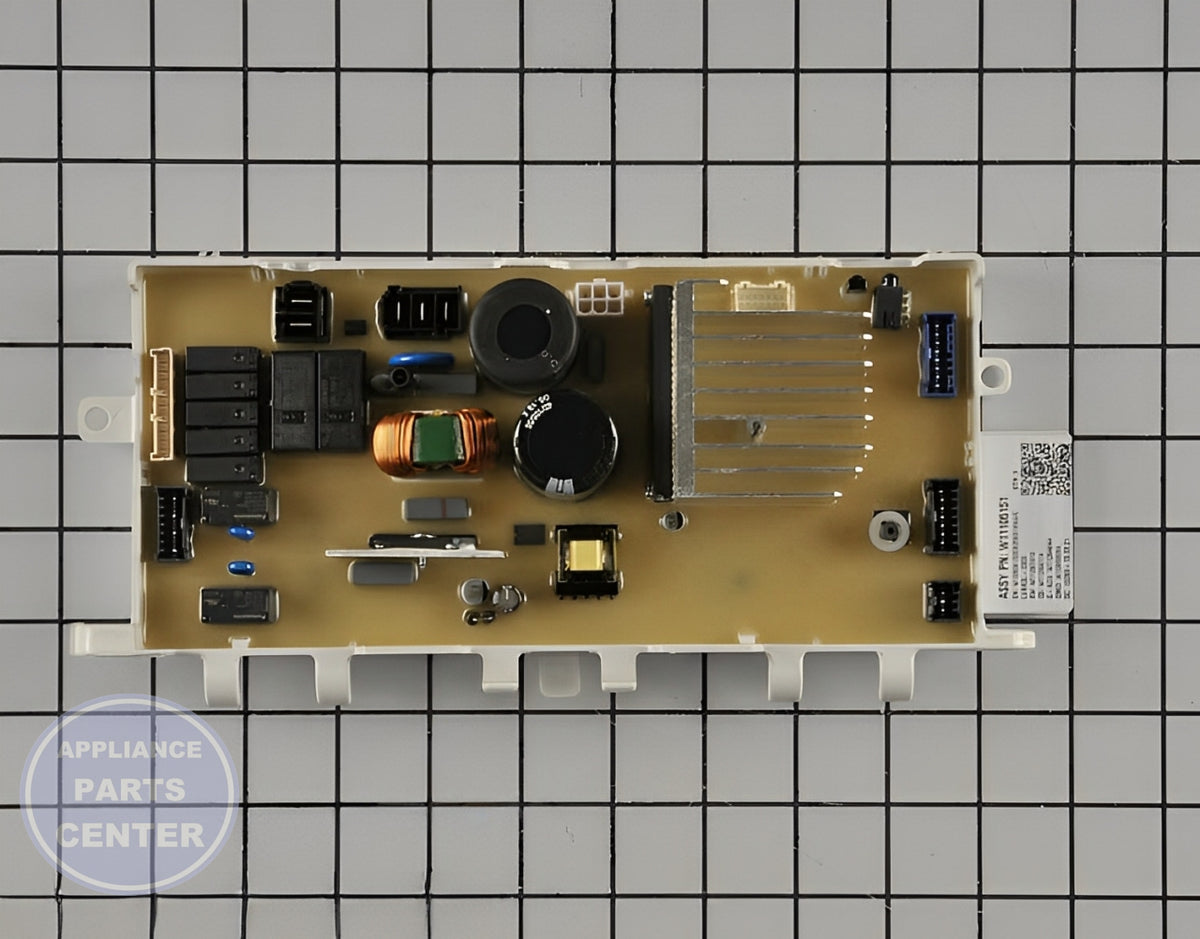 WHIRLPOOL W11417461 Electronic Control Board - Main view showing control panel for WPL Washing Machine