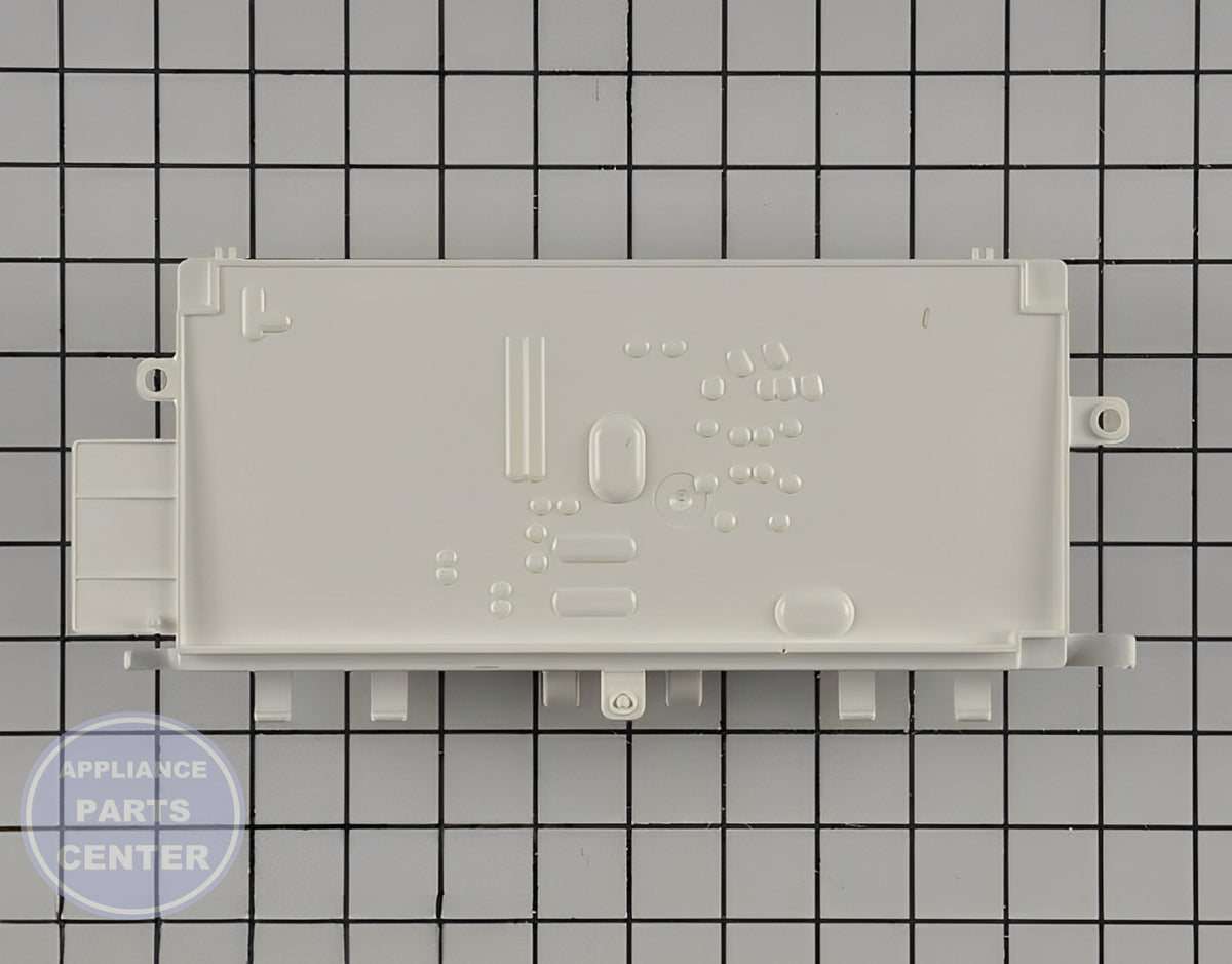 WHIRLPOOL Electronic Control Board W11417461 - Side view with timer circuit specifications