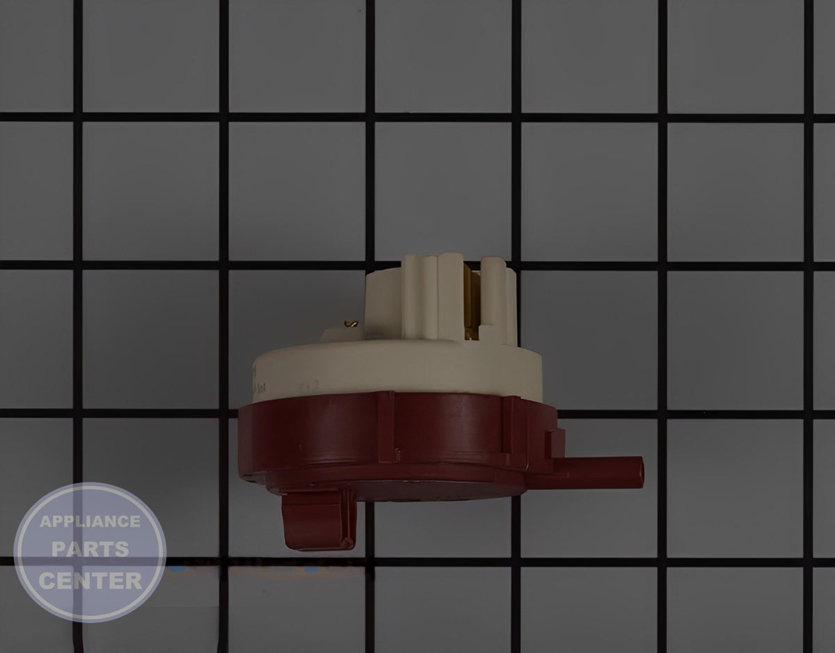 WHIRLPOOL WASHER WATER LEVEL SWITCH W11417623 - Detailed view of water level sensor