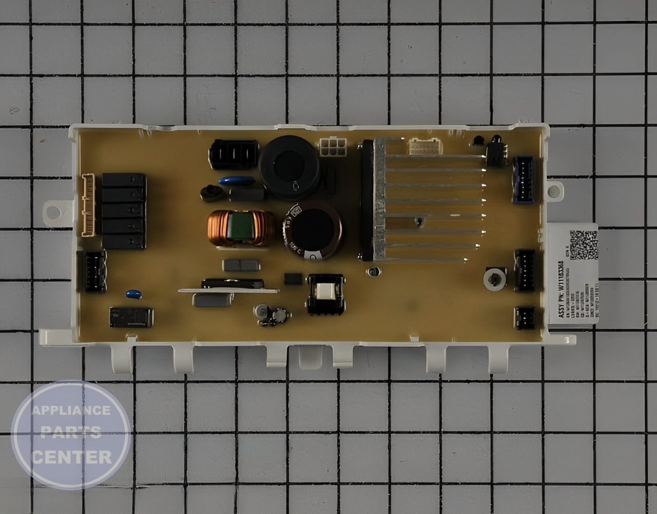WHIRLPOOL CONTROL BOARD W11429620 - Main view showing precise circuit timing for compatible models