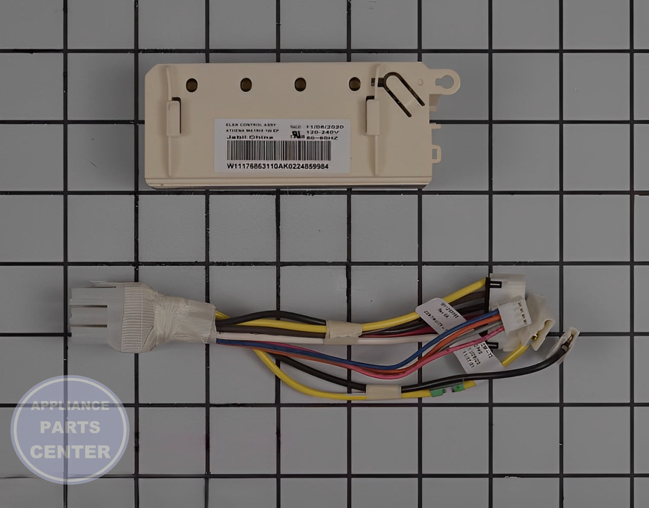 WHIRLPOOL MICROWAVE ELECTRONIC CONTROL BOARD W11436574 - Main view showing precise electronic control for various WPL models