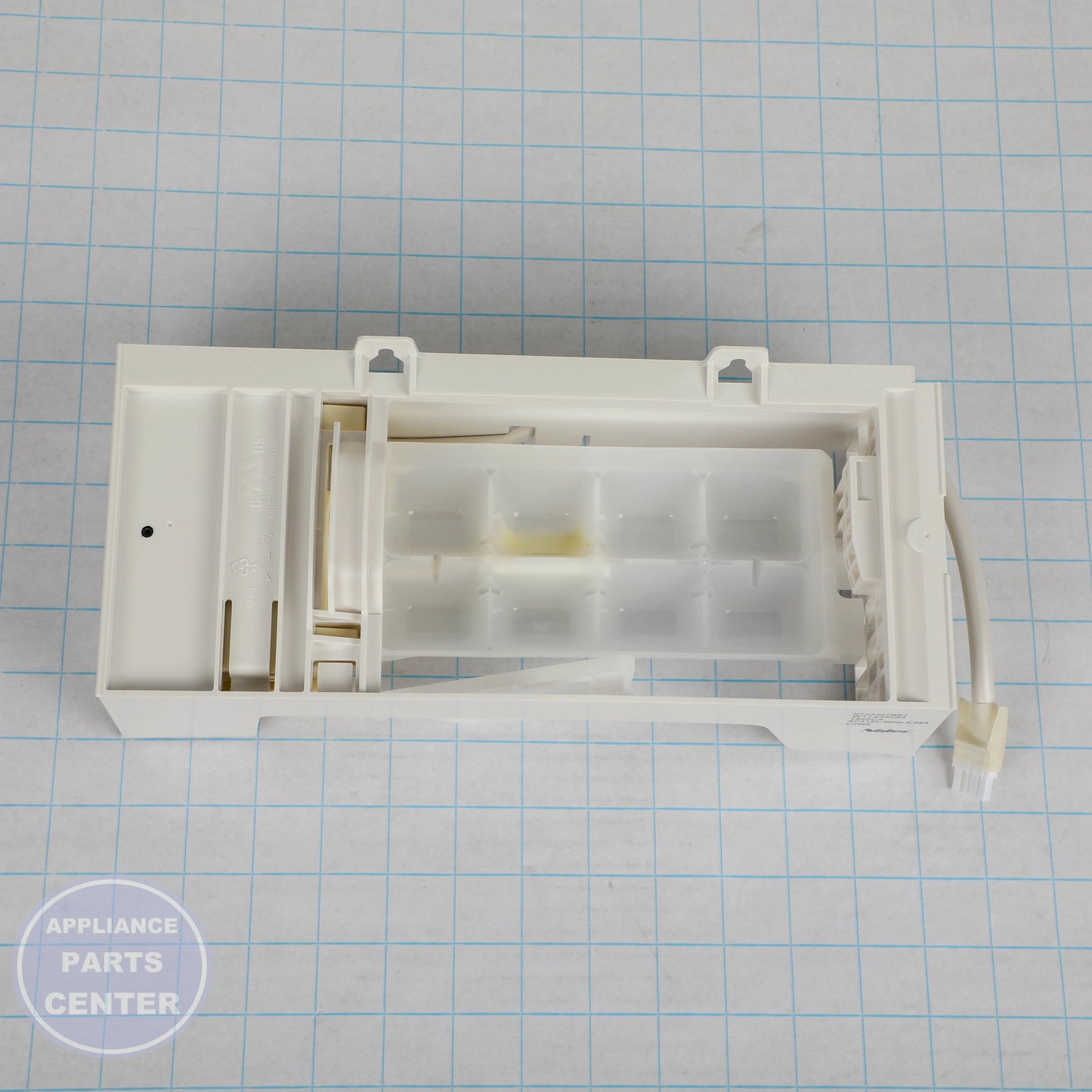 ICEMAKER W11436851 - Side view with 5 lbs ice production capacity