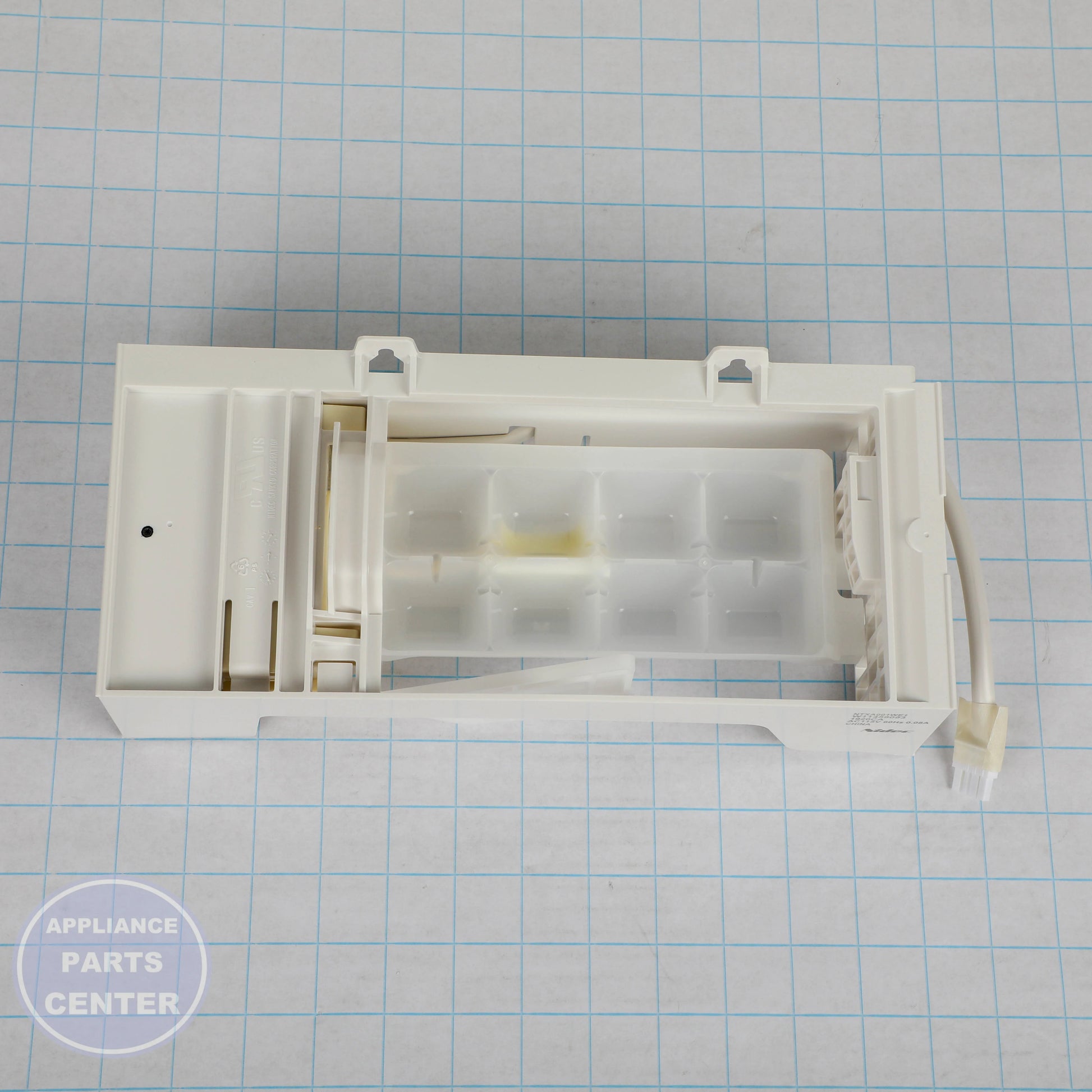 ICEMAKER W11436851 - Side view with 5 lbs ice production capacity