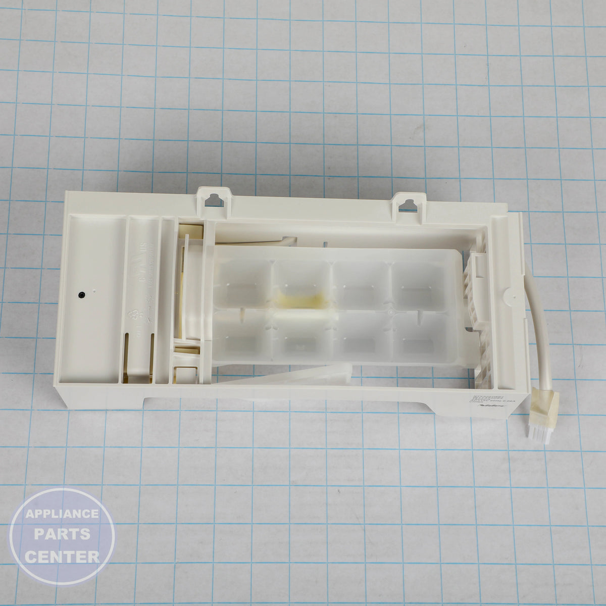 ICEMAKER W11436851 - Side view with 5 lbs ice production capacity