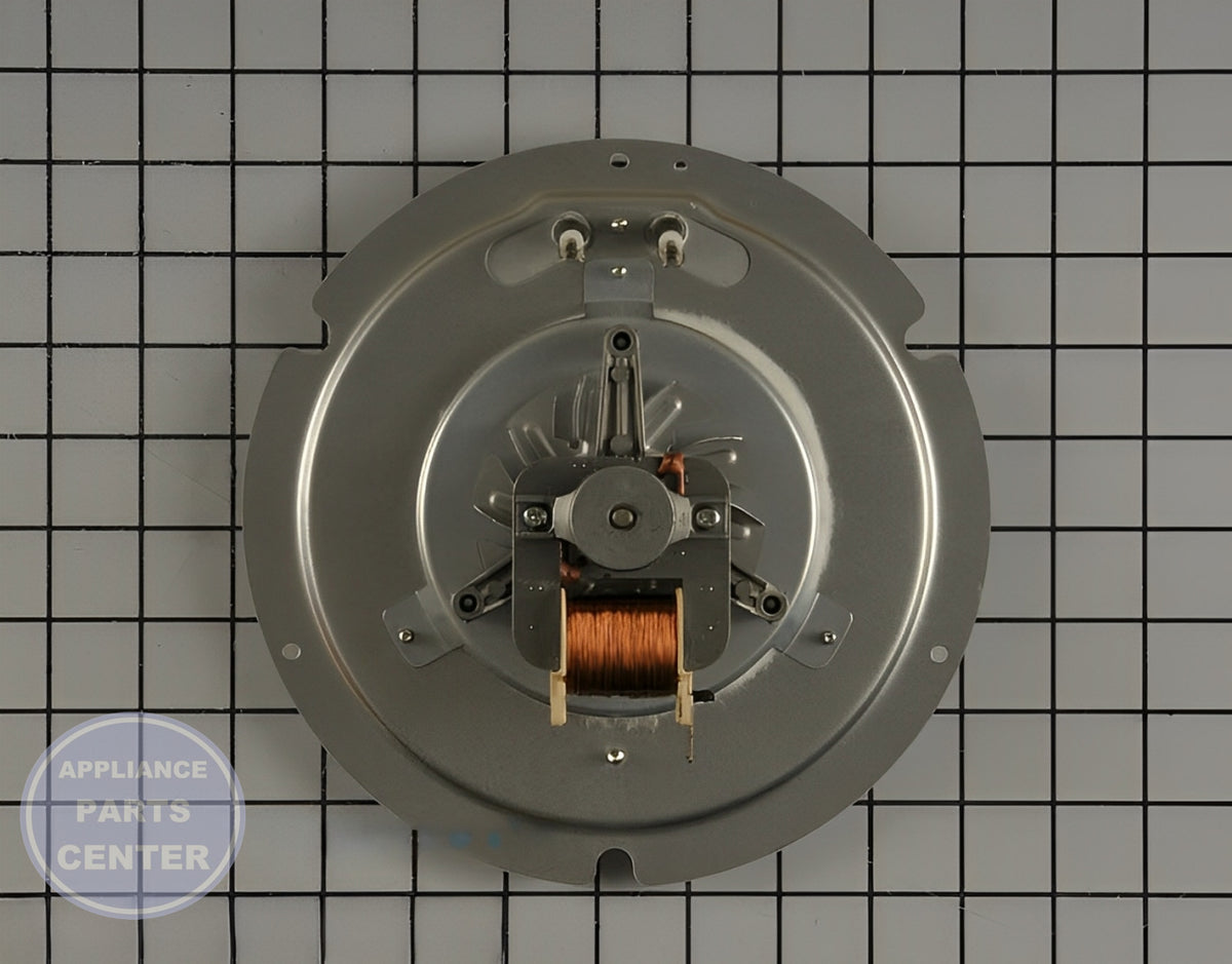 WHIRLPOOL CONVICTION FAN W11441001 - Side view with powerful motor specs