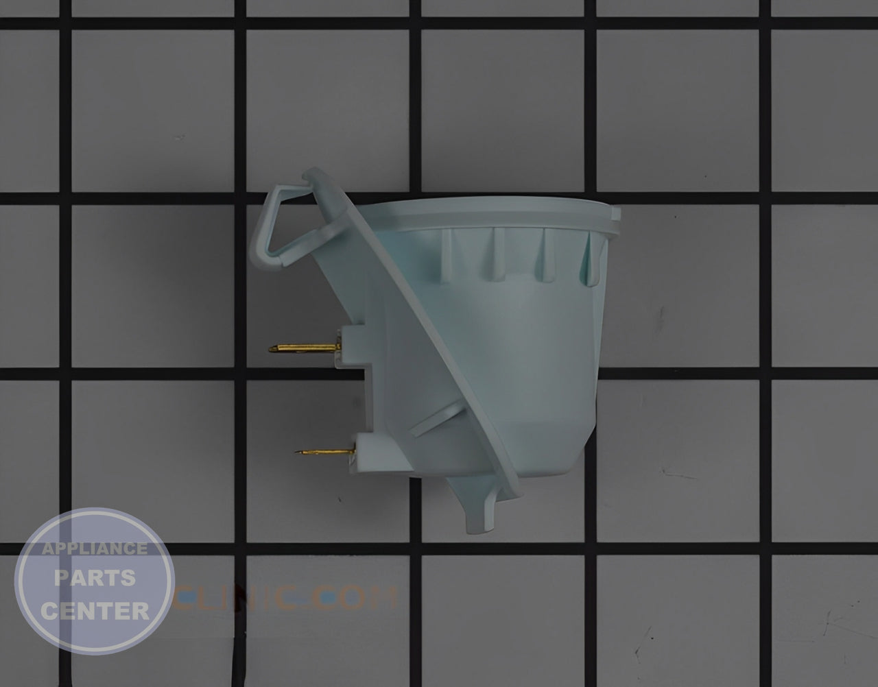 WHIRLPOOL REFRIGERATOR SOCKET W11447232 - Main view showing bright lighting for various models
