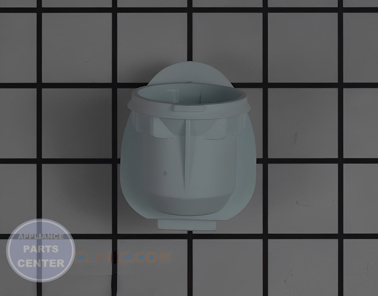 WHIRLPOOL REFRIGERATOR SOCKET W11447232 - Side view with easy installation details