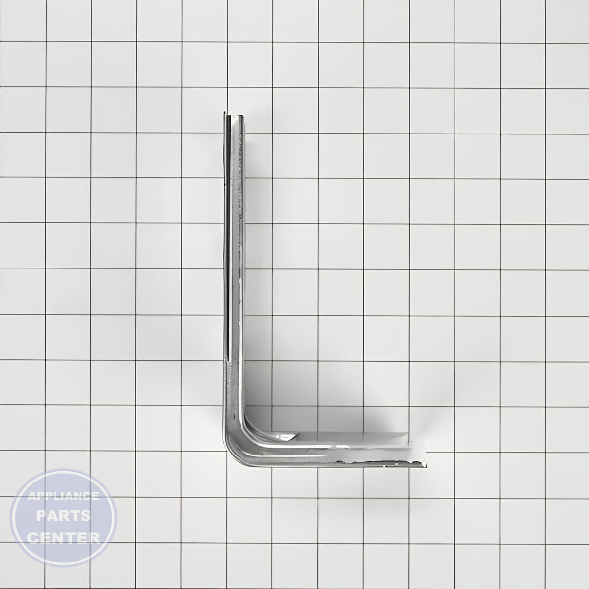 WHIRLPOOL RANGE TIP ANCHOR W11447673 - Side view with sturdy construction and compatibility details