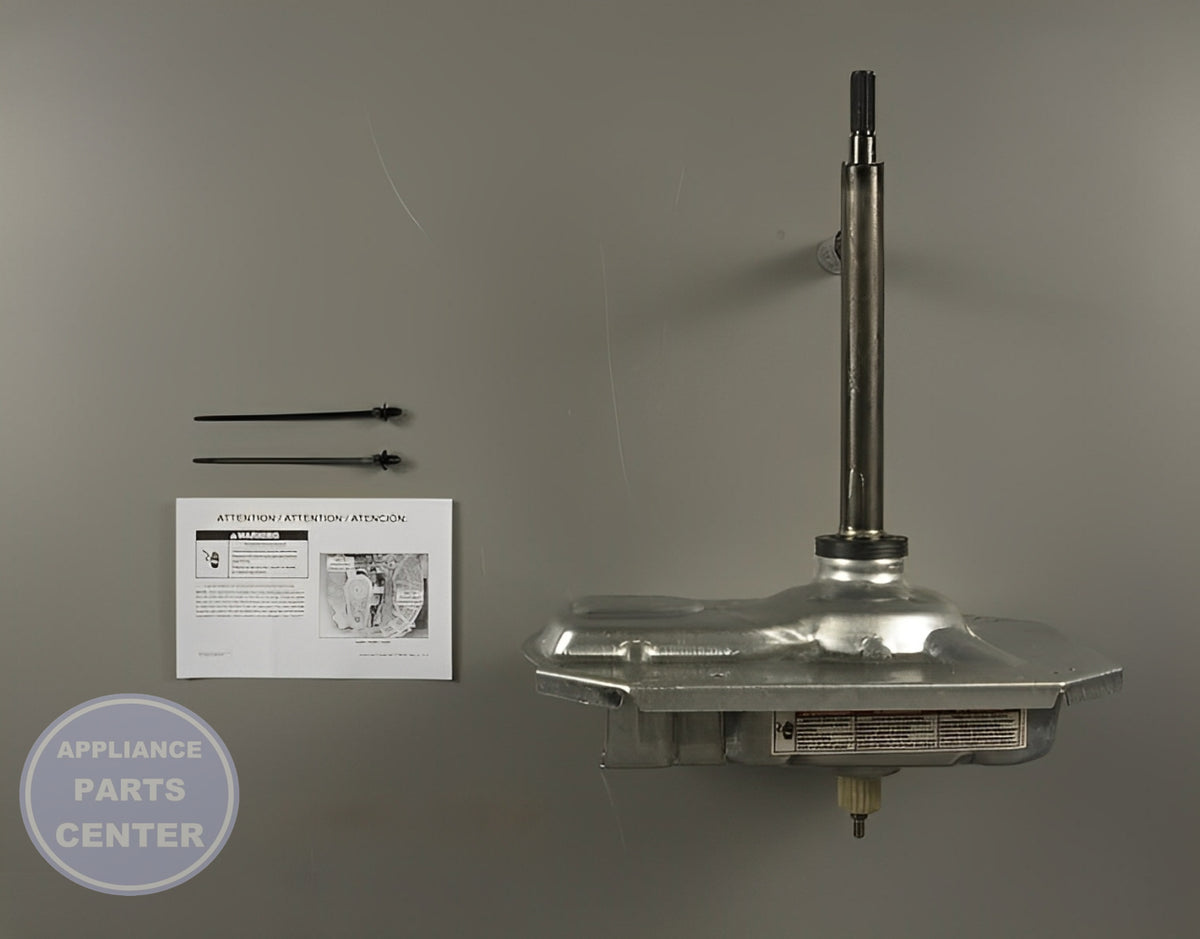 WHIRLPOOL GEARCASE W11454741 - Main view showing heavy-duty transmission for WPL Washing Machines and Washer/Dryer Combos