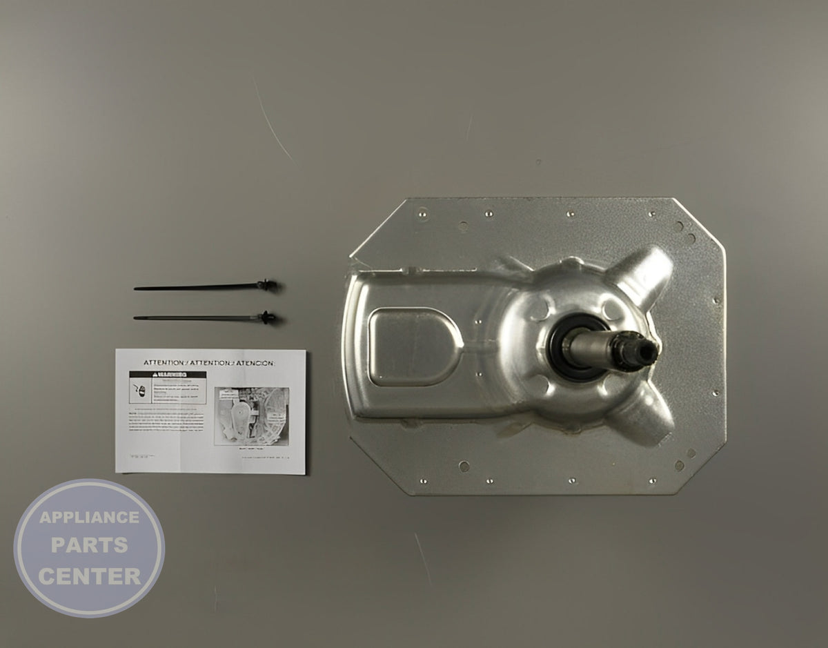 WHIRLPOOL GEARCASE W11454741 - Detailed view of sturdy gearcase components