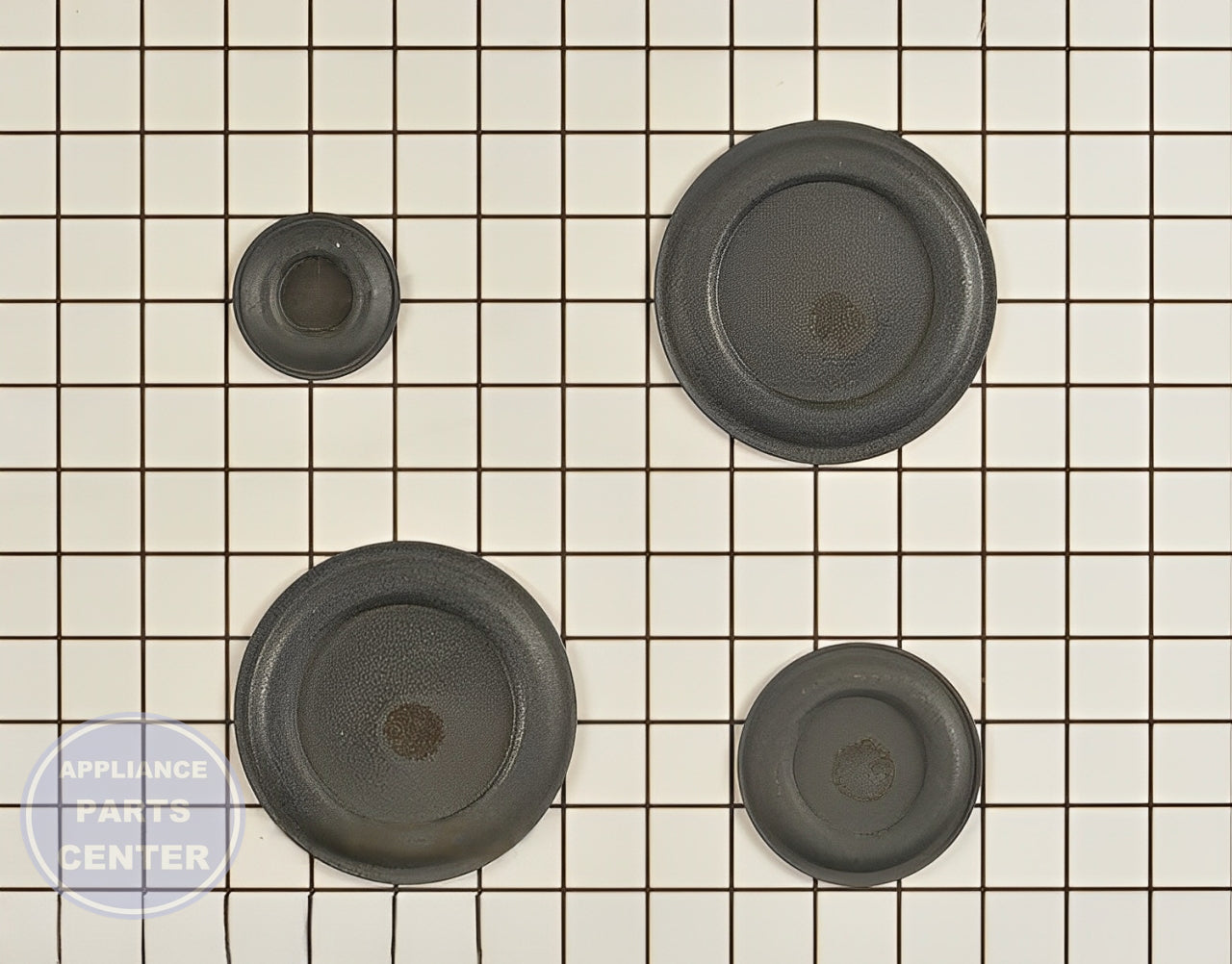 WHIRLPOOL SURFACE BURNER CAP W11455147 - Detailed view of heat control and dispersion