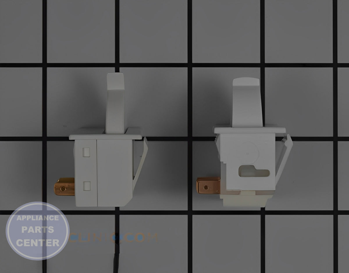 WHIRLPOOL REFRIGERATOR ROCKER SWITCH COMBINATION W11457217 - Installation in WPL Refrigerator model, showcasing key mounting points