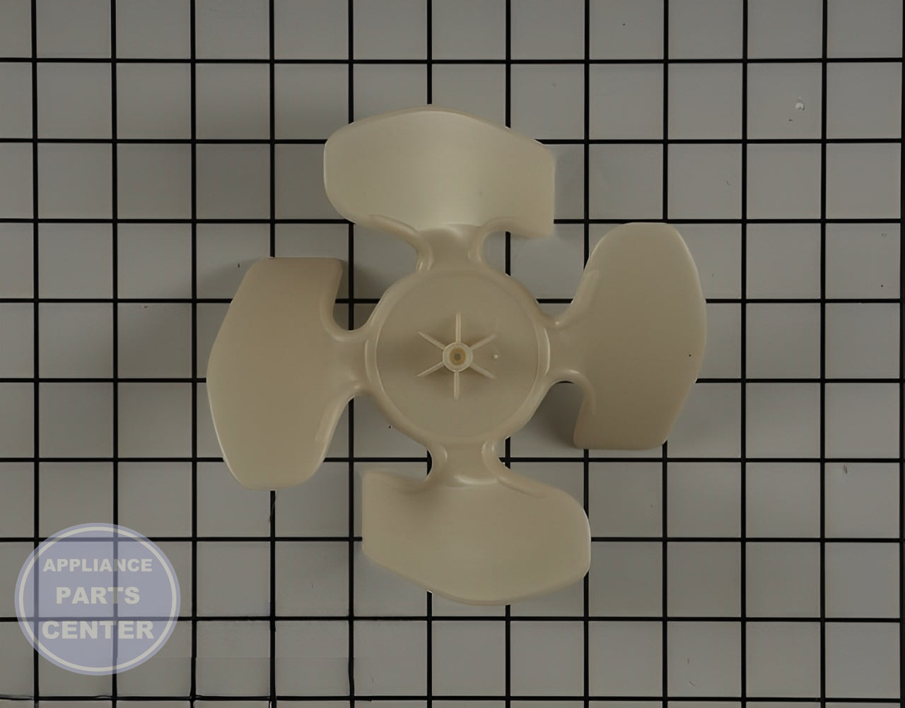 WHIRLPOOL REFRIGERATOR FAN BLADE W11458267 - Main view showing airflow enhancement for WPL models