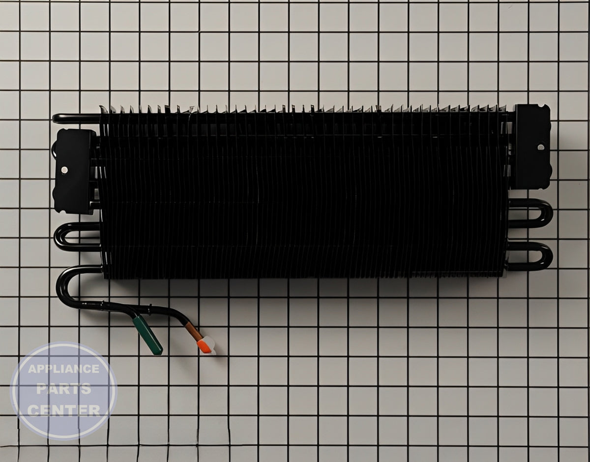 WHIRLPOOL EVAPORATOR W11492867 - Detailed view of the sealed system components