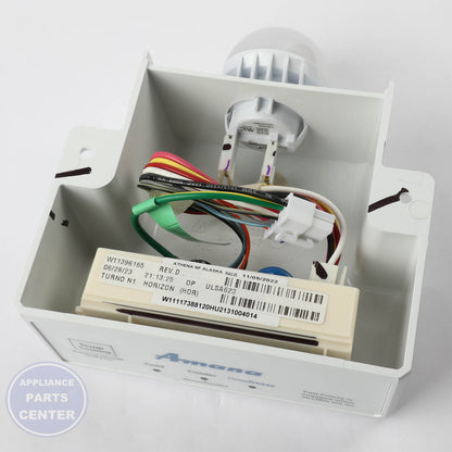 WPL CONTRL-BOX W11496882 - Installation in W11282568 showing key mounting points