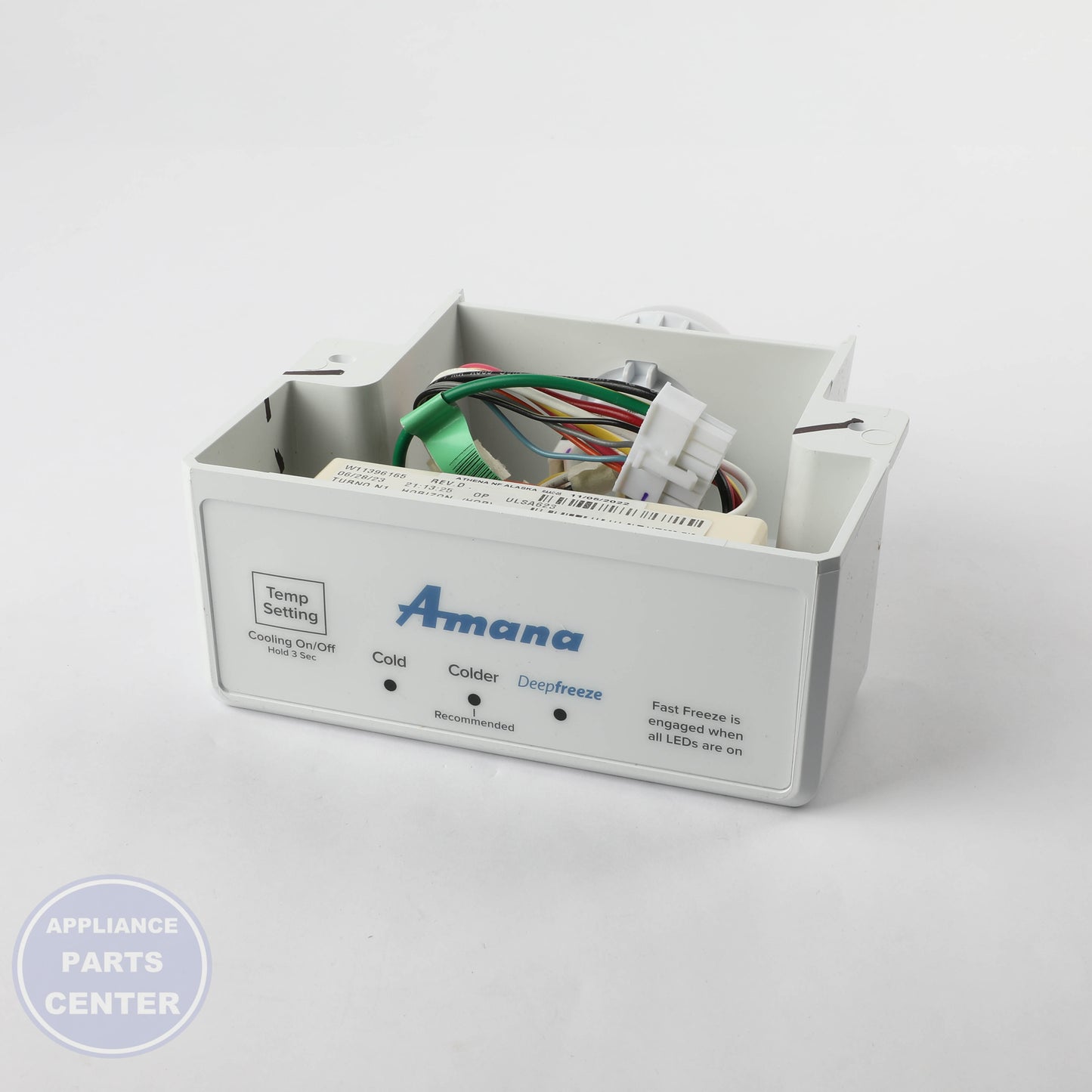 WPL CONTRL-BOX W11496882 - Installation in W11282568 showing key mounting points