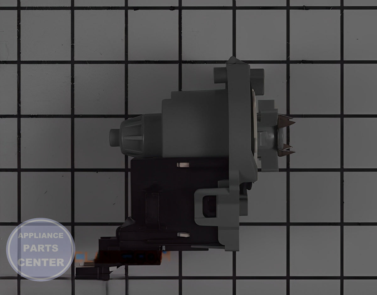 WHIRLPOOL DRAIN PUMP W11497943 - Installation in WPL Dishwasher showing key mounting points