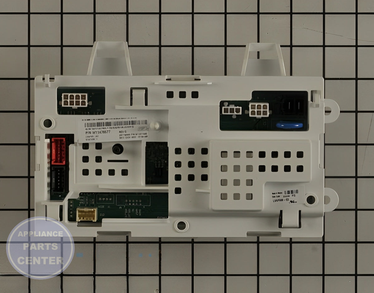 WHIRLPOOL MICROWAVE ELECTRONIC CONTROL BOARD W11498190 - Main view showing circuit board for WPL Washing Machine