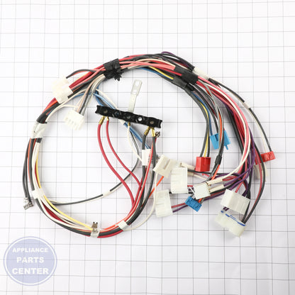 HARNS-WIRE W11501964 - Side view with precise wire connector specs