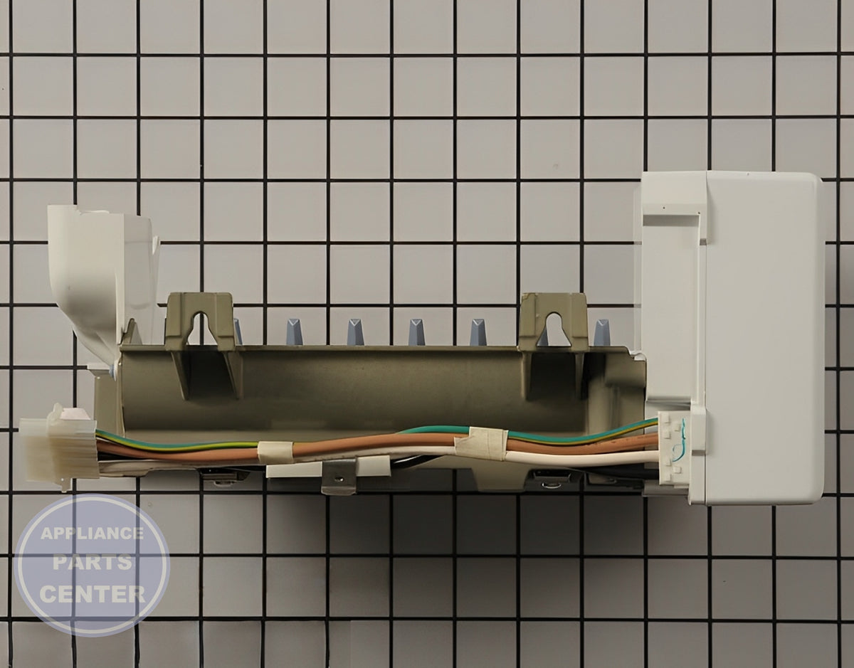 WHIRLPOOL ICE MAKER ASSEMBLY W11512152 - Detailed view of high-quality ice maker specifications