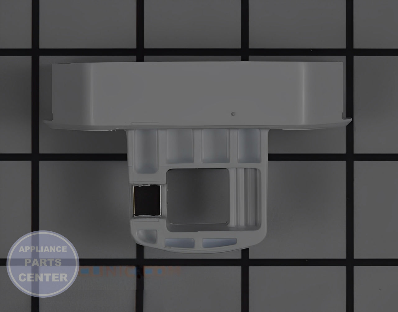 WHIRLPOOL WASHER LID STRIKE W11513250 - Main view showing secure latch for WPL Washing Machines