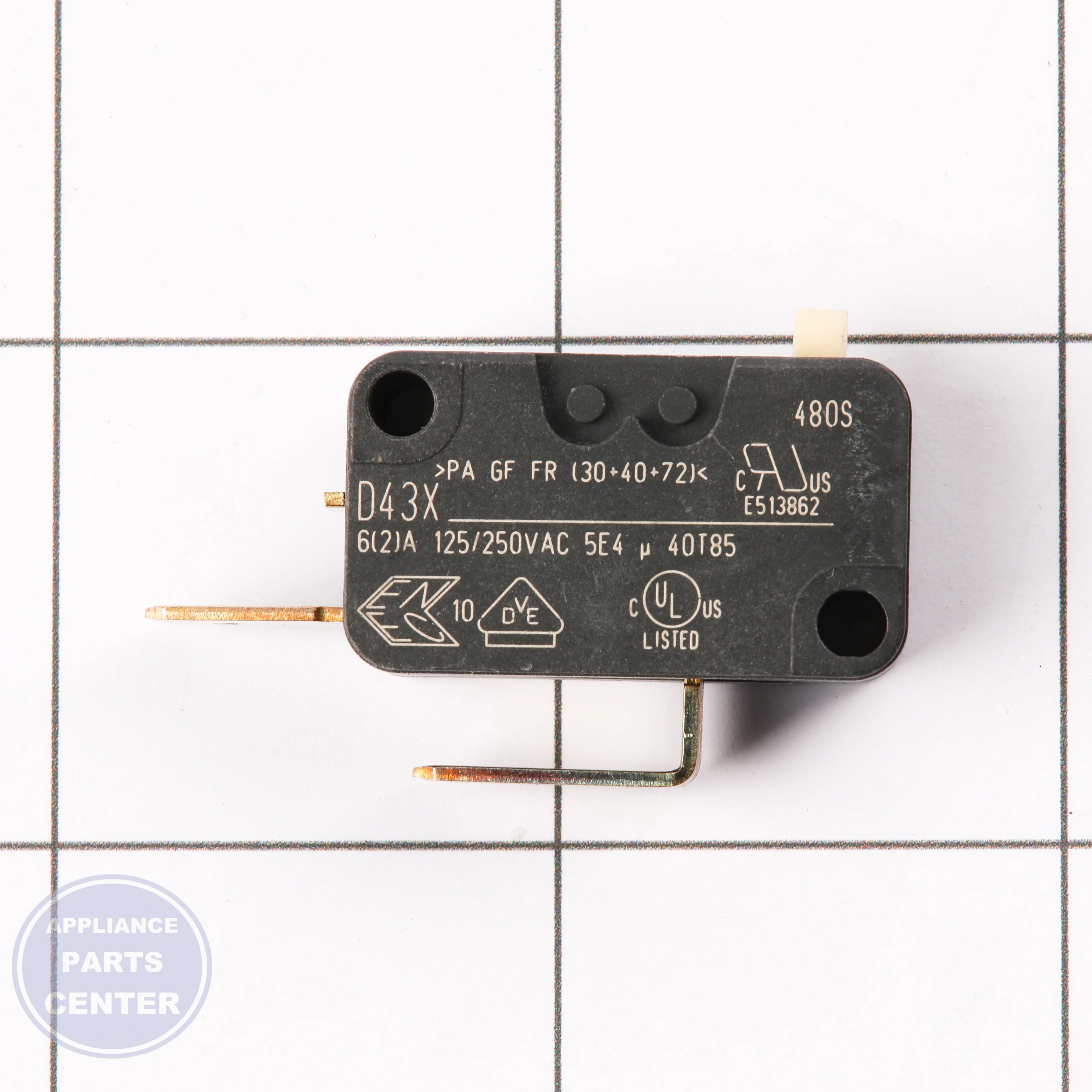 WPL SWITCH W11527839 - Installation in specific model showing key mounting points