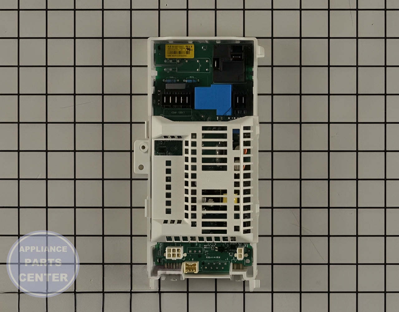 Whirlpool W11537223 - Main view showing circuit board & timer for Whirlpool Dryer models