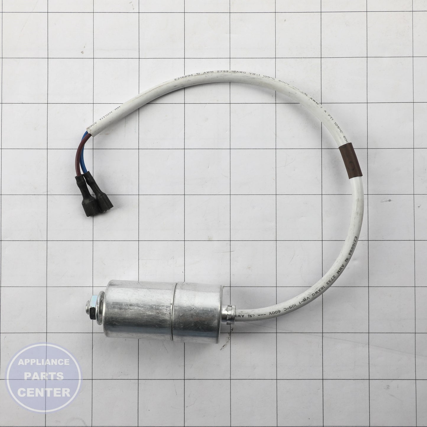 WPL CAPACITOR W11538053 - Installation in WPL Refrigerator showing key mounting points