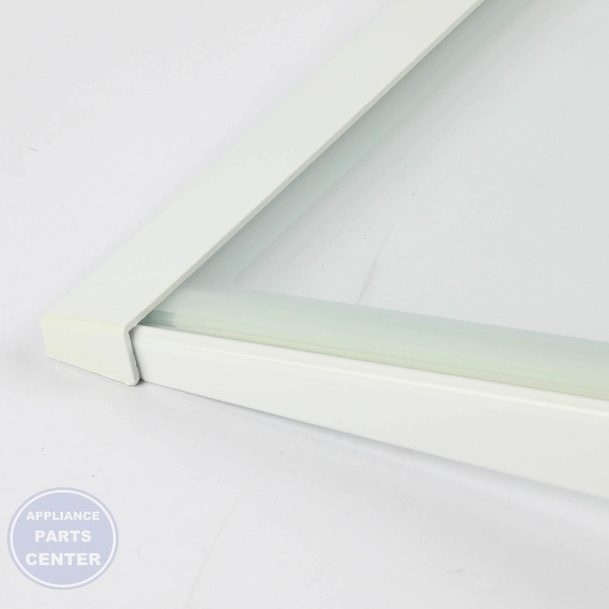 SHELF-GLAS W11540779 - Side view with 20 lbs capacity specs