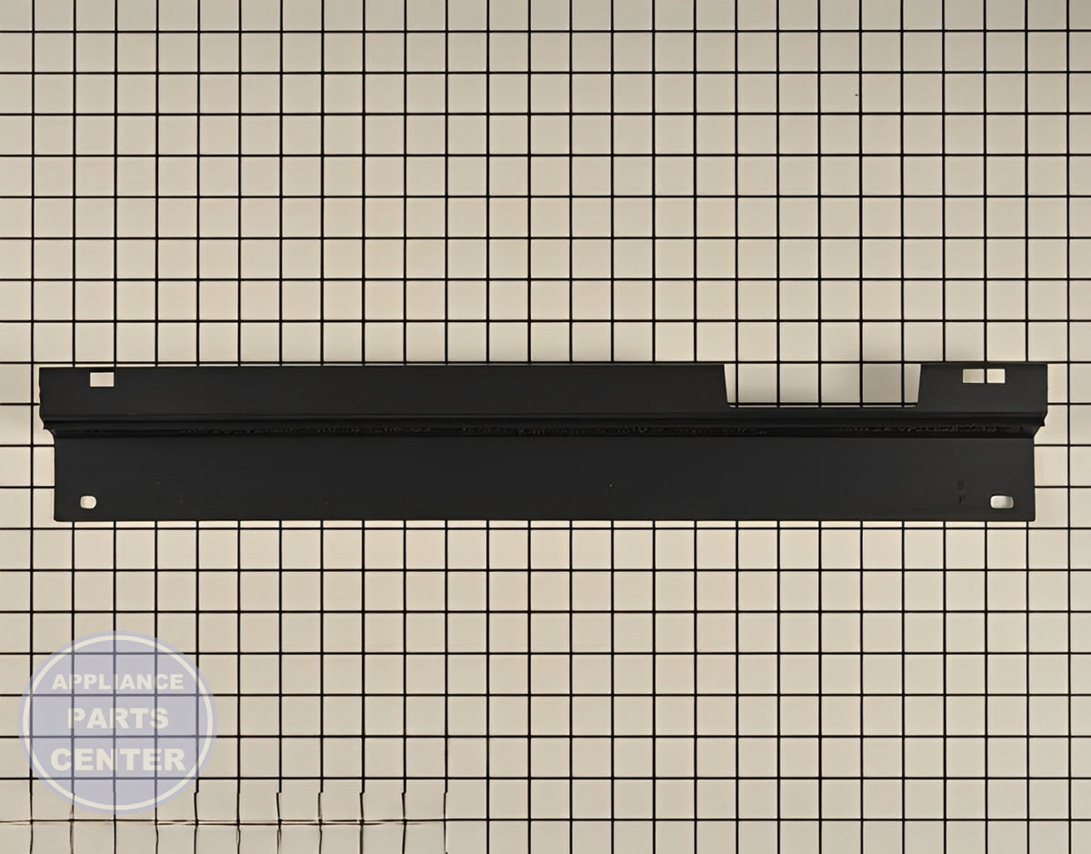 WHIRLPOOL TOEKICK PLATE W11545318 - Detailed view of stainless steel Grille & Kickplate
