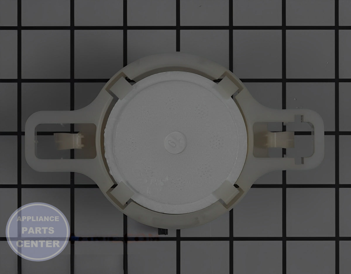 WHIRLPOOL FLOAT SWITCH W11545764 - Side view with precise measurements