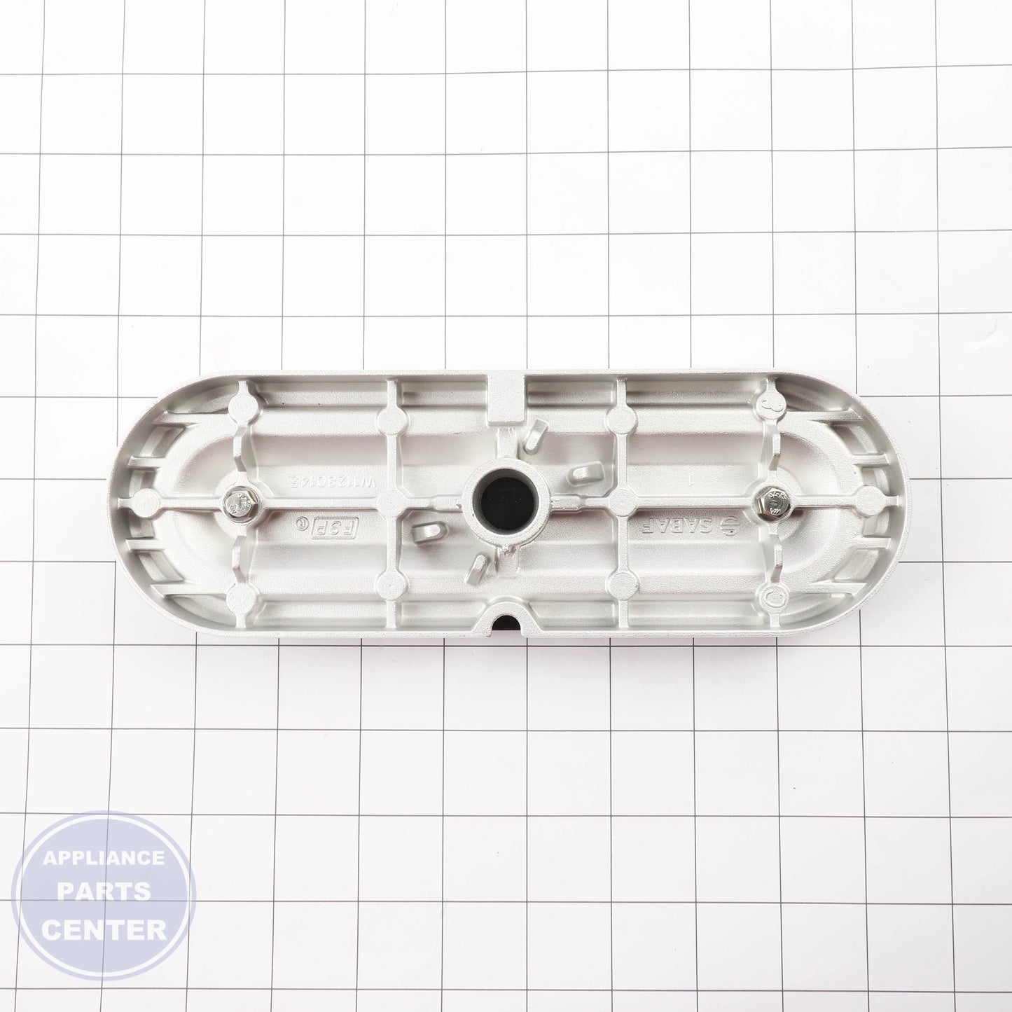 BURNR-HEAD W11550541 - Detailed view of gas control assembly
