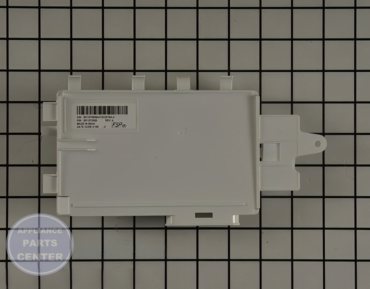 WHIRLPOOL ELECTRONIC CONTROL BOARD W11556727 - Detailed view of the high-quality electronic components