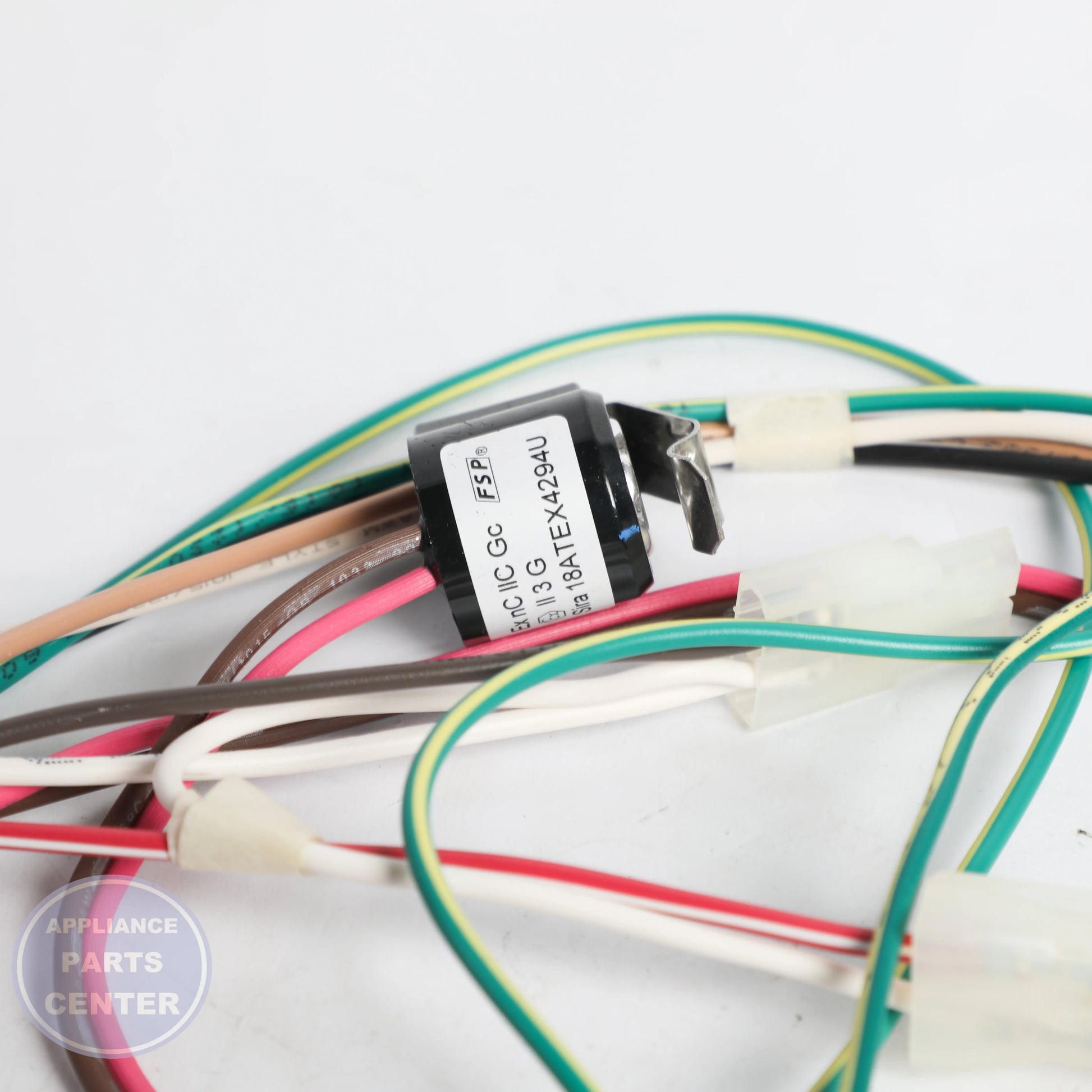HARNS-WIRE W11561072 - Detailed view of secure appliance wiring details