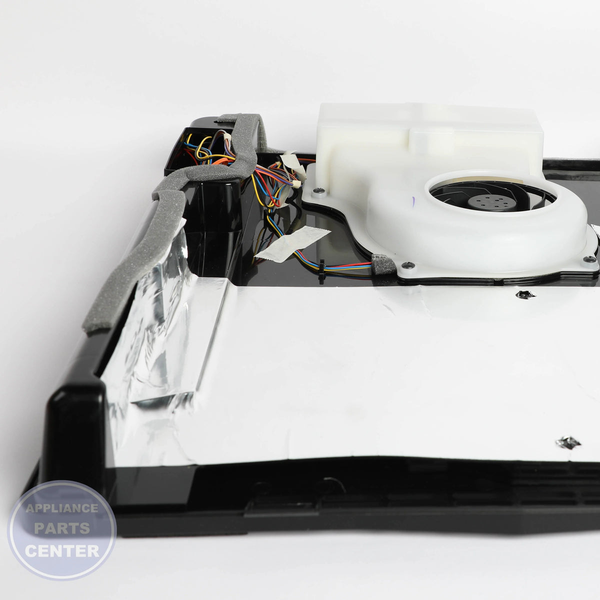 Whirlpool COVER-EVAP W11568769 - Installation in WPL Refrigerator showing key mounting points