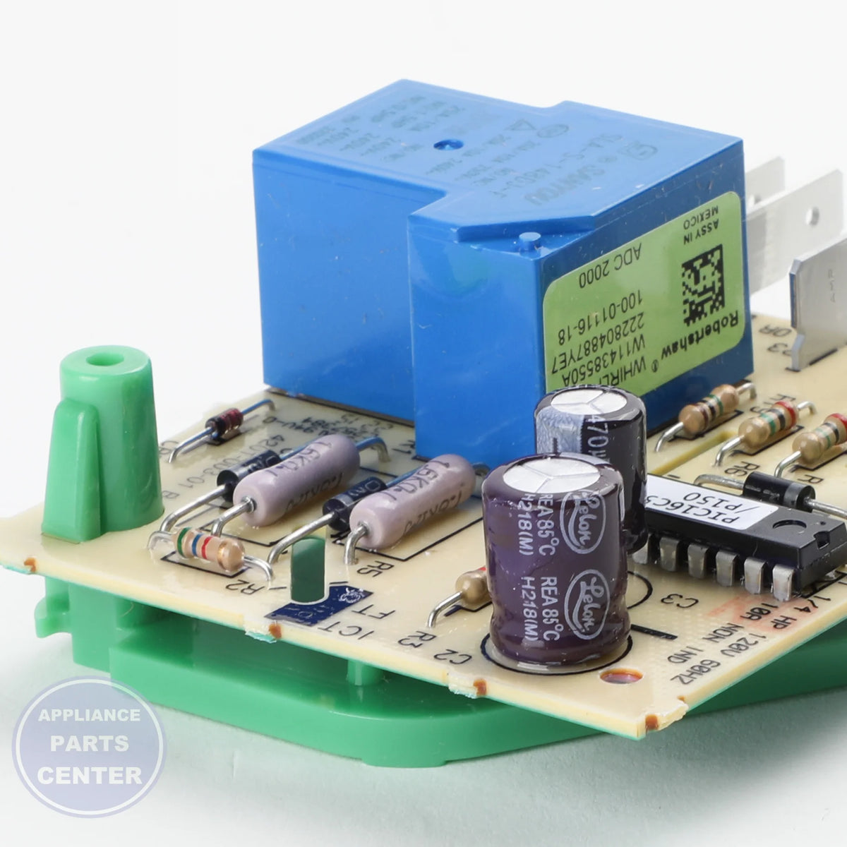 WPL TIMER-DEF W11577965 - Installation in WPL model showing key mounting points