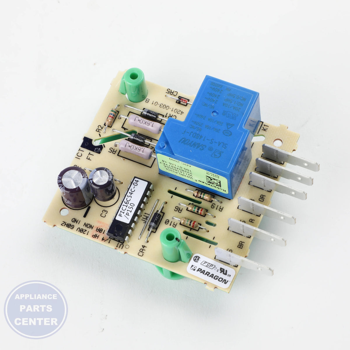 WPL TIMER-DEF W11577965 - Installation in WPL model showing key mounting points