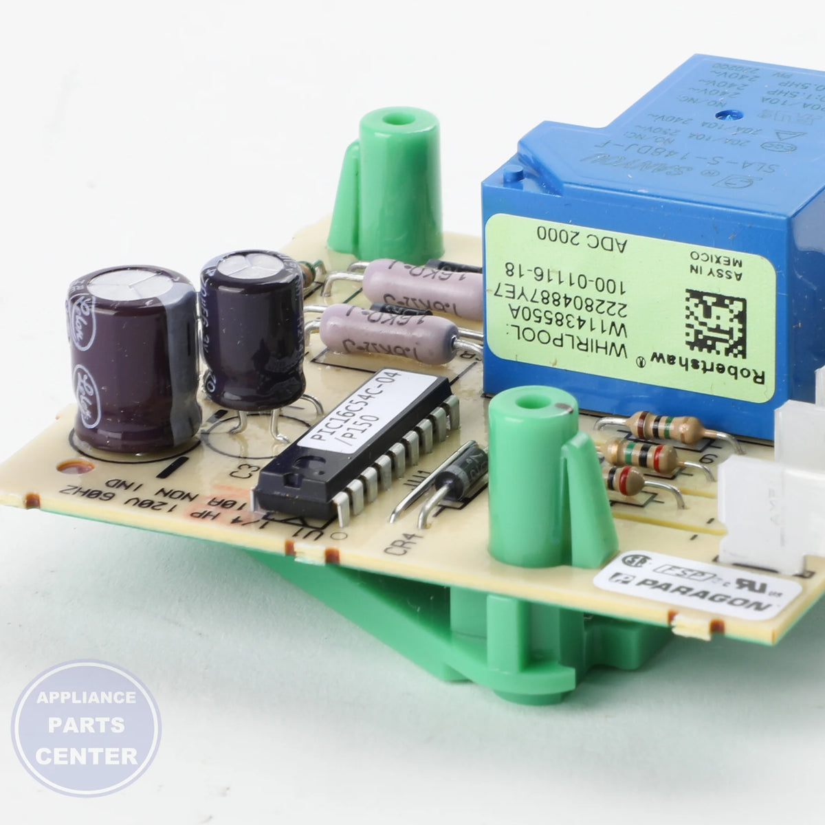 WPL TIMER-DEF W11577965 - Installation in WPL model showing key mounting points