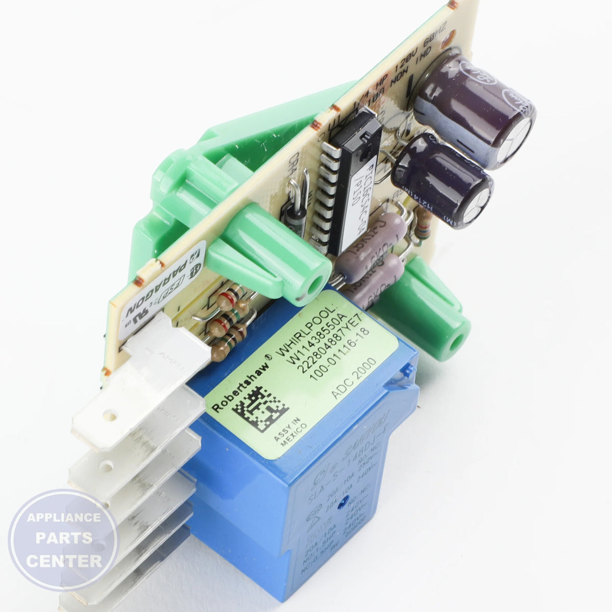 WPL TIMER-DEF W11577965 - Installation in WPL model showing key mounting points