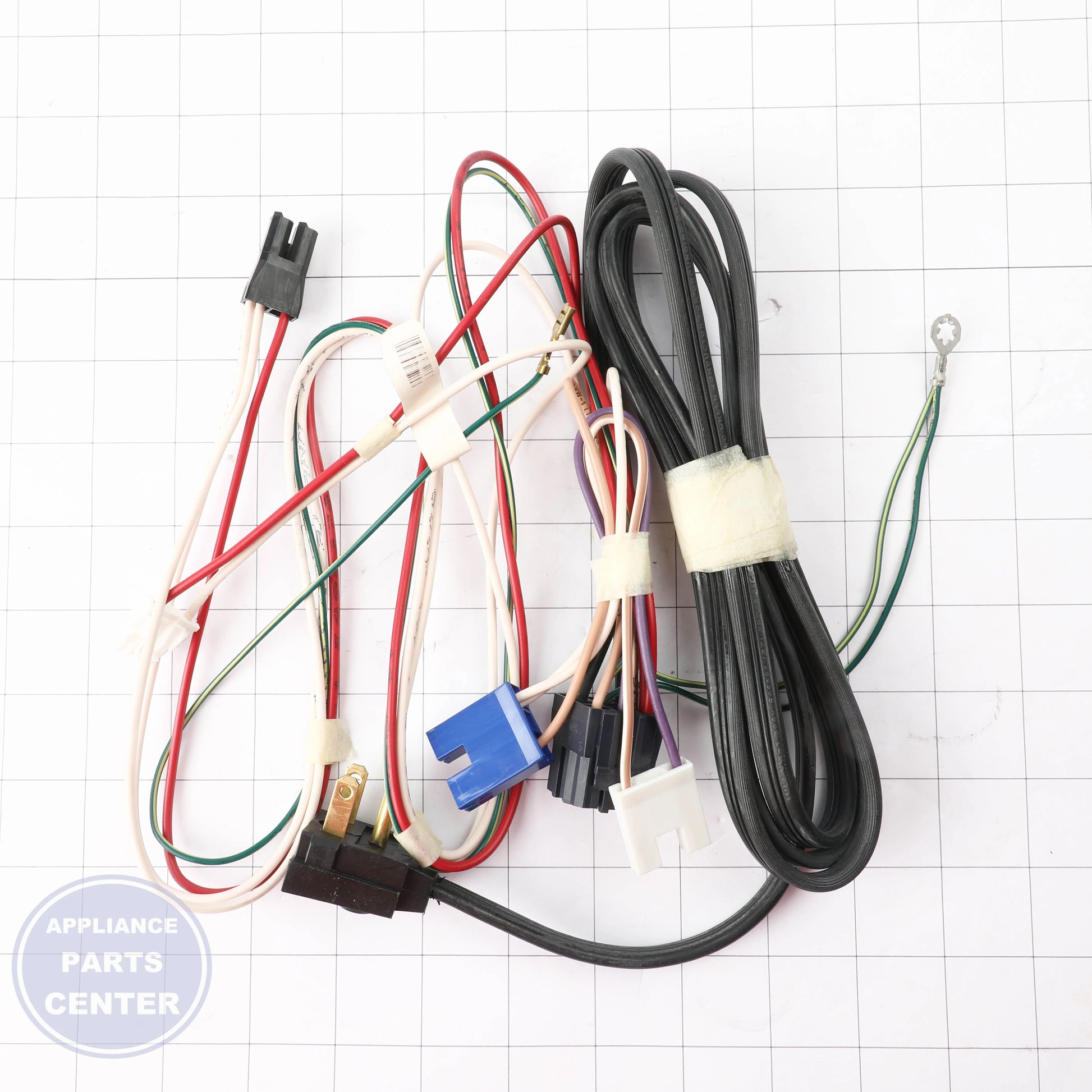 WPL HARNS-WIRE W11580023 - Detailed view of the wire harness technical details