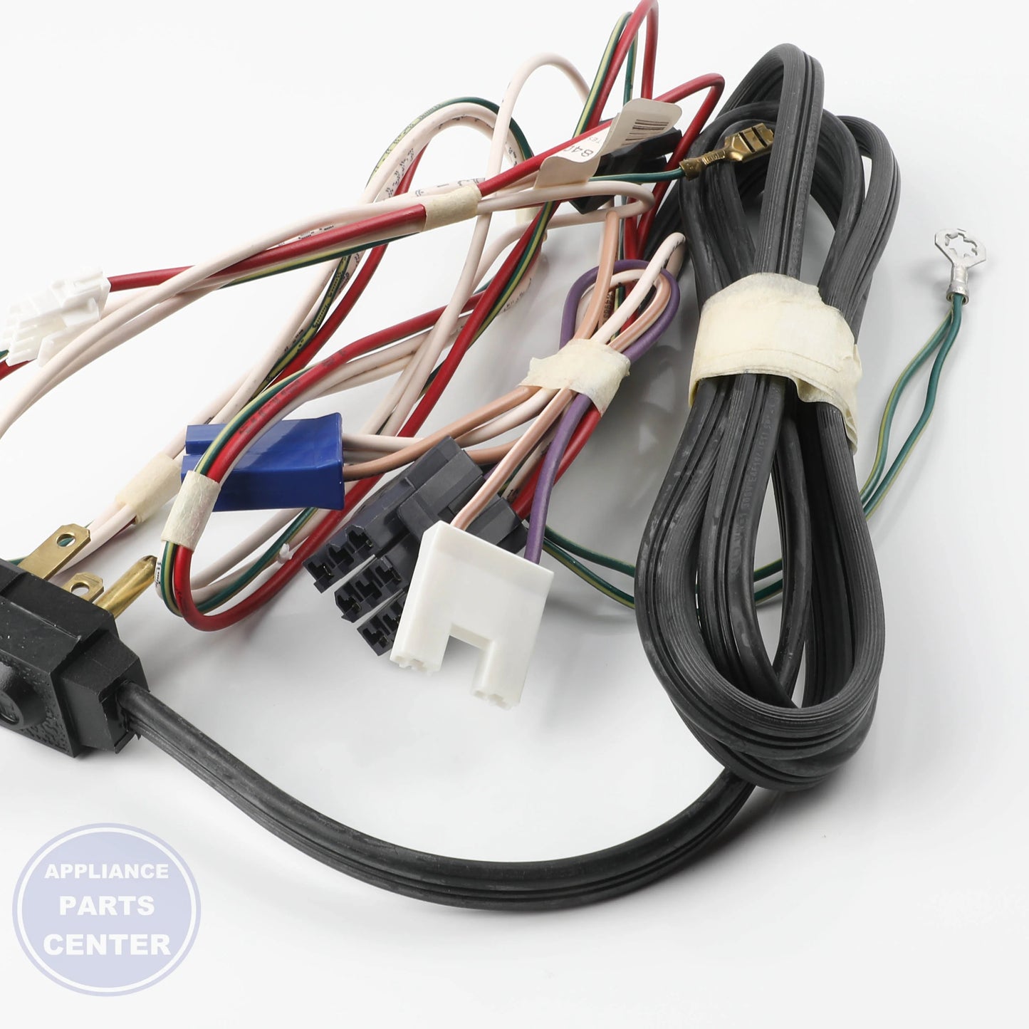 WPL HARNS-WIRE W11580023 - Main view showing secure connections for W10417916 and W10417928 models